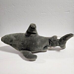 The Westcliff Collection Gray Great White SHARK Plush Ocean Animal 16" Vintage